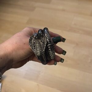 Silver Cobra Snake Bracelet